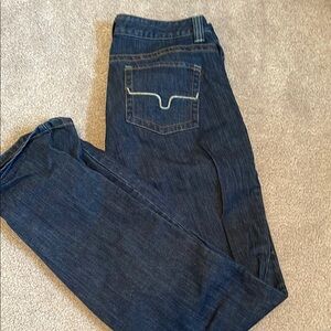 Women’s Kimes Ranch Teal Gypsy Jeans - size 12/34